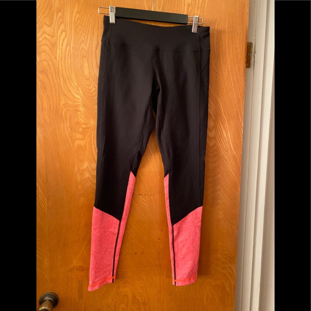 Zella workout color blocked leggings S